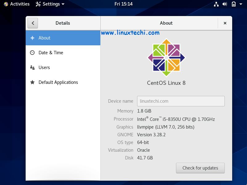 Desktop-Screen-CentOS8