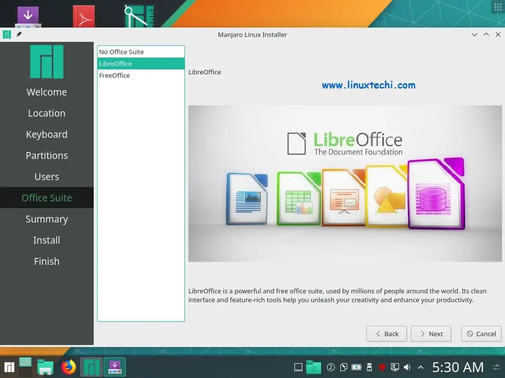 Office-Suite-Selection-Manjaro18-1