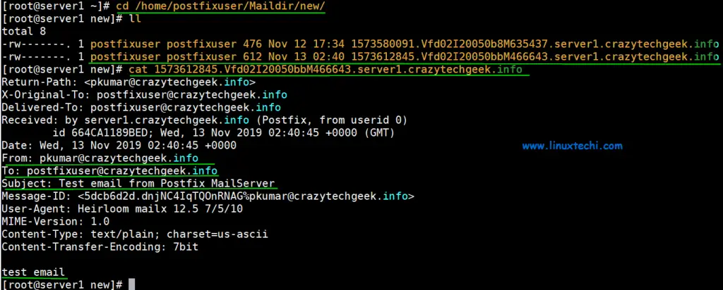 Read-Postfixuser-Email-CentOS8