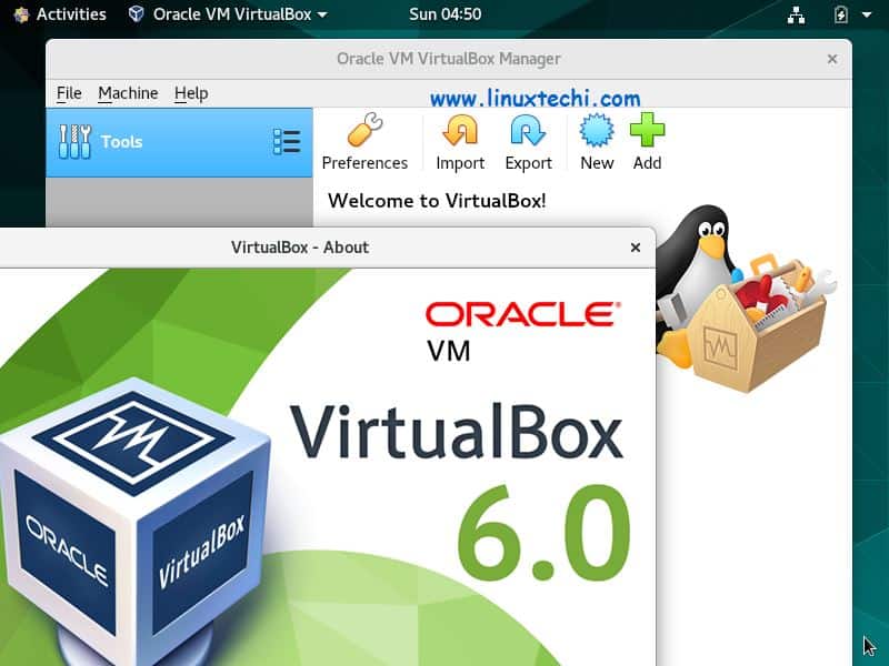 VirtualBox-CentOS8
