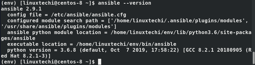 check-ansible-version