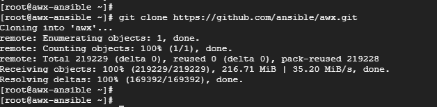 Git-Clone-AWX-CentOS8