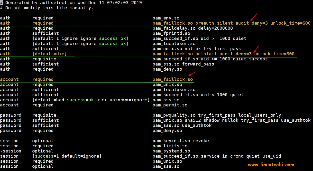 Login Incorrect Linux. Pam Linux. Pam. D. Command line parameters worms.