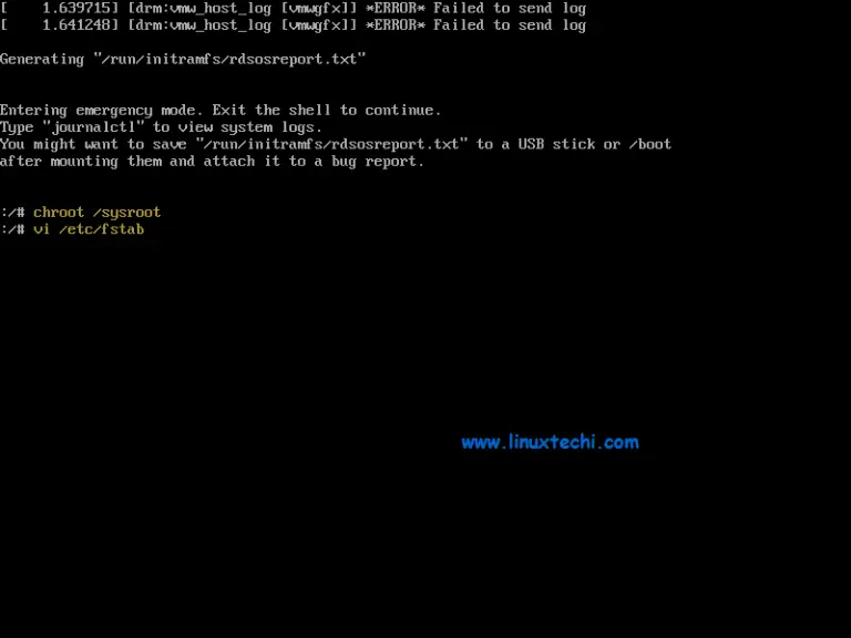 single user mode linux rhel 8