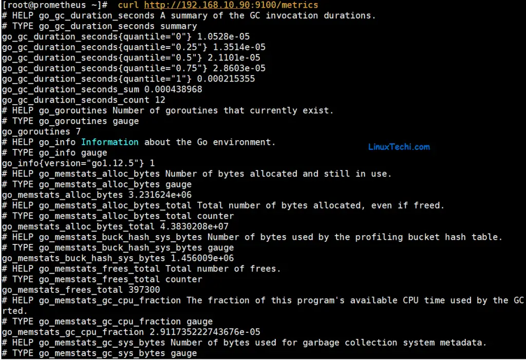 Remote-CentOS8-Host-Metrics-Prometheus