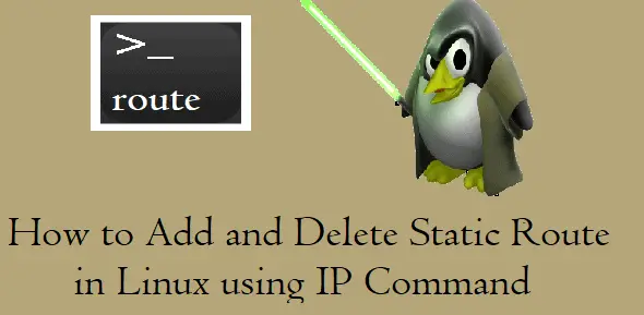 Add-Static-Route-Linux