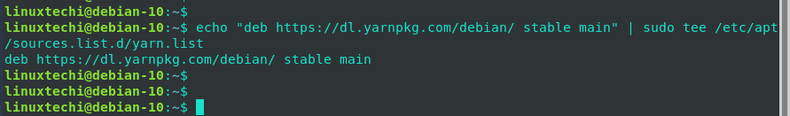 add-yarn-debian10-repo