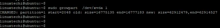 growpart-command-linux