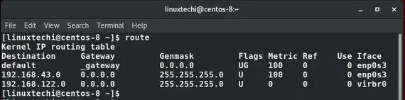 route-command-output-linux