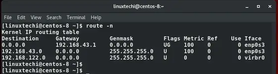 route-n-command-output-linux