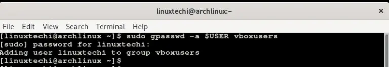 installing linux arch virtualbox installing linux arch virtualbox