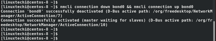 nmcli-down-up-bond-centos8