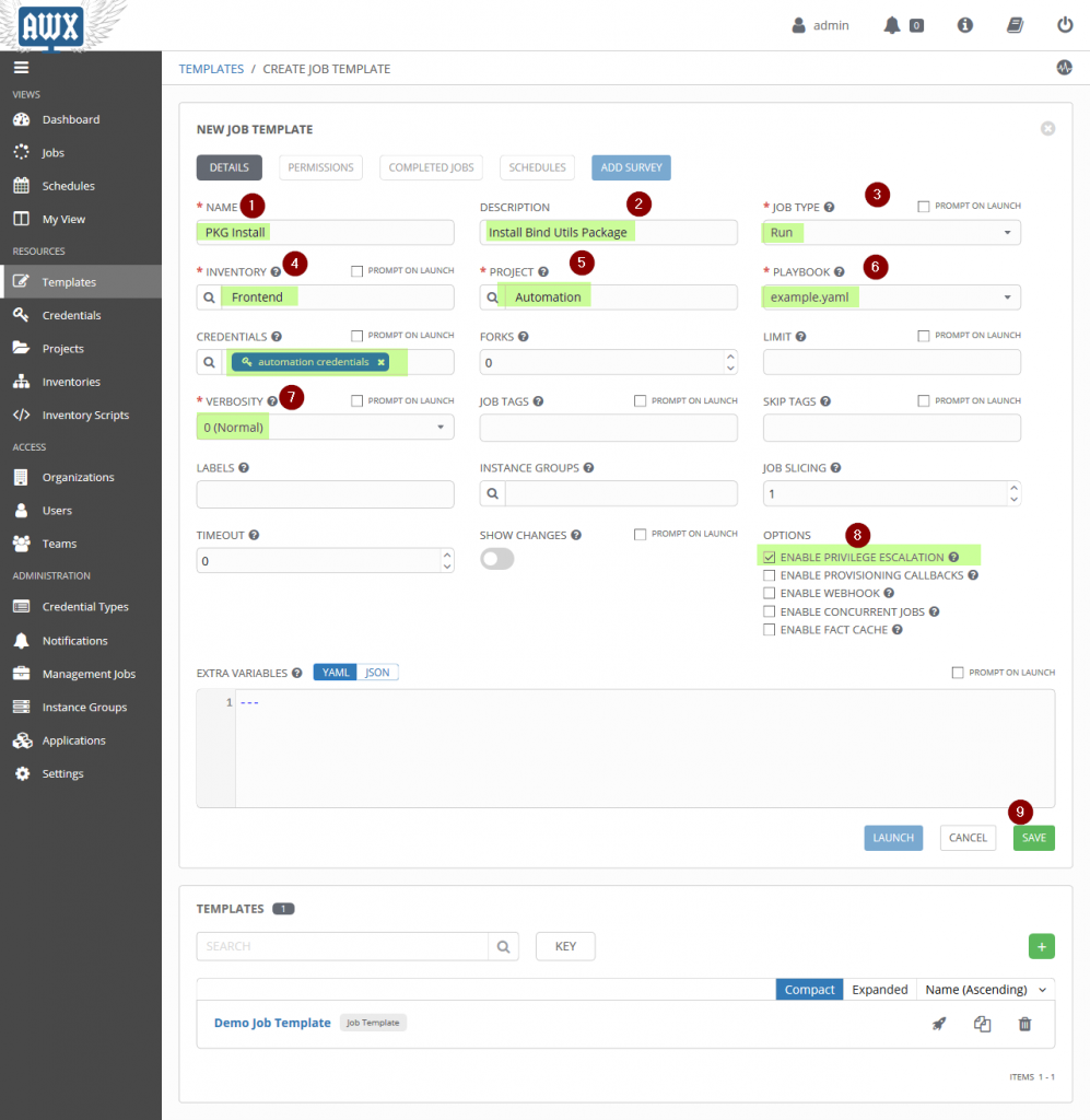 Ansible-AWX-CREATE-JOB-TEMPLATE