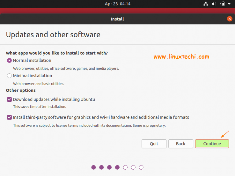 Ubuntu 20 04 Lts Desktop Installation Steps With Screenshots Ubuntu 20 04 Lts Desktop Installation Steps With Screenshots