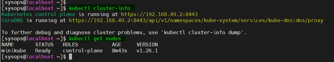 K8s-cluster-info-RHEL8-RockyLinux9