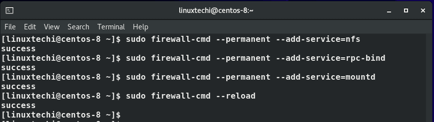 NFS-Server-Firewall-Rules-CentOS8-RHEL8