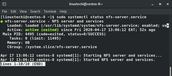 NFS function to setup web server Centos – Linux Scripts Hub