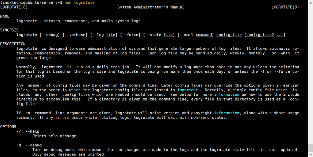 manual-logrotate-linux