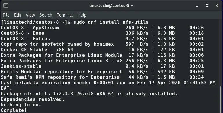 nfs-server-install-centos8