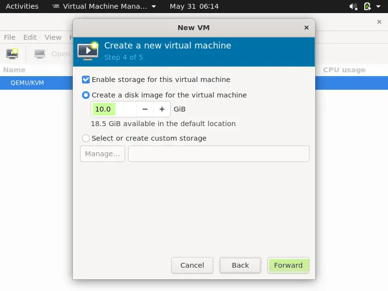 Disk-for-KVM-VM-Ubuntu-20-04-Server