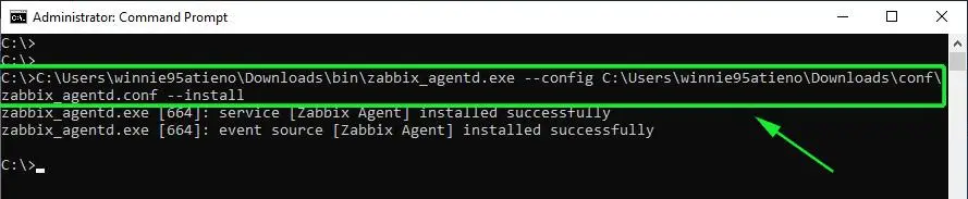 Install-Zabbix-agent-conf-windows