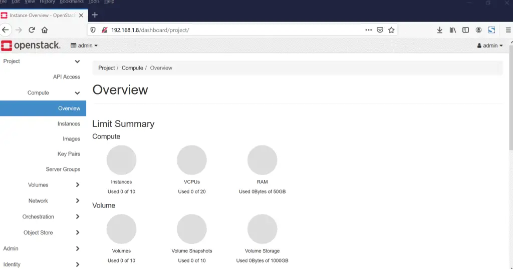 Instance-Overview-OpenStack-Dashboard