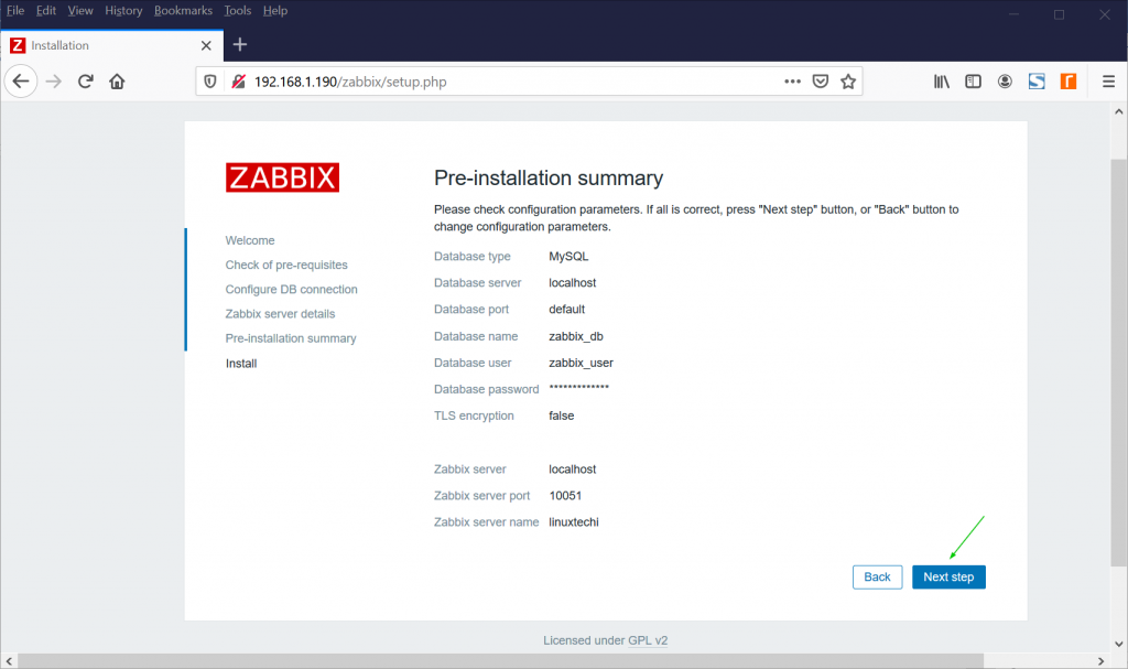 Pre-Installation-Summary-CentOS8