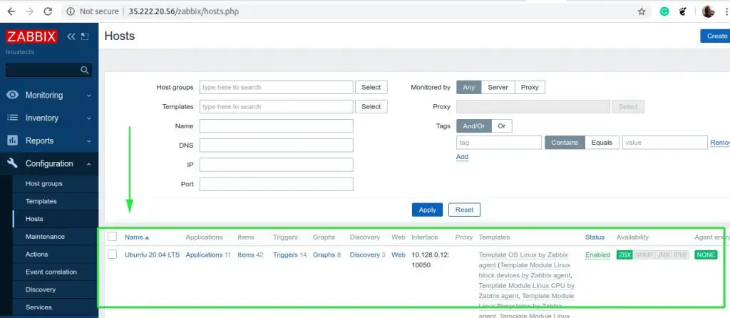 Ubuntu-20-04-added-Zabbix-Portal