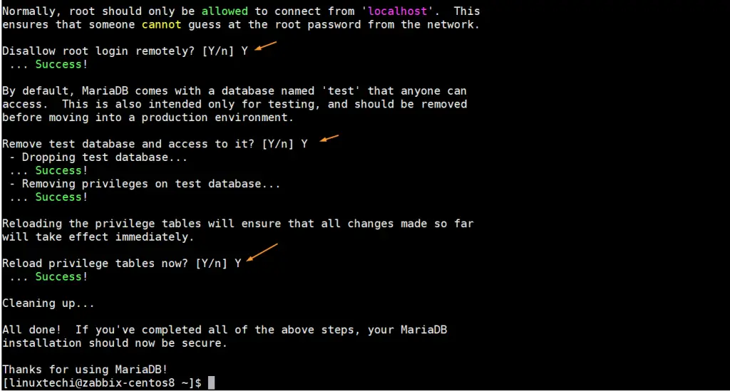 mysql-secure-installation-changes-centos8