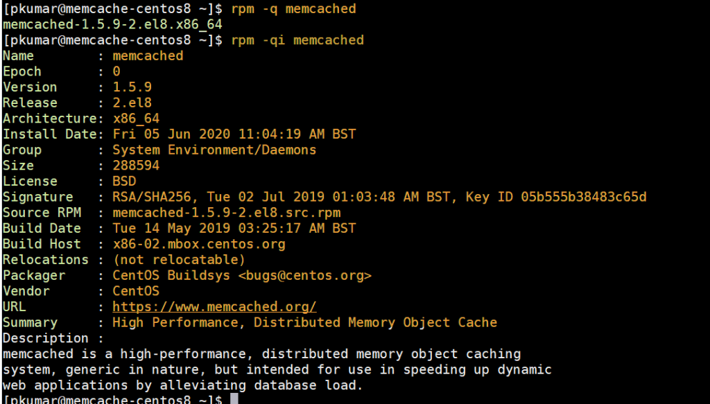 rpm-qi-memcached-centos8