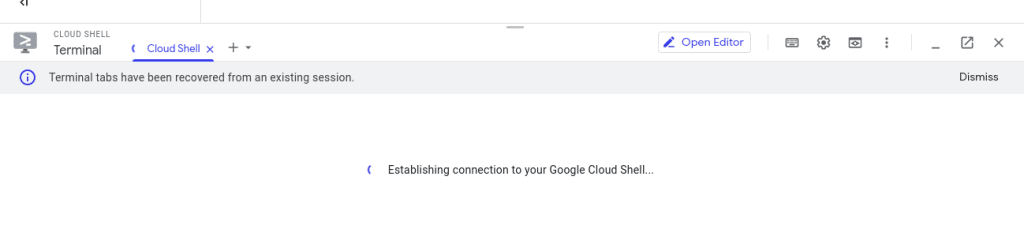 Connecting-Google-Cloud-Shell-K8S