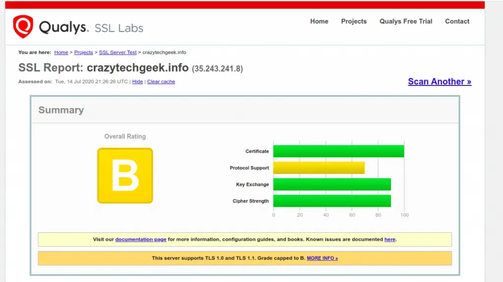 SSL-Report-Before-disable-weak-ssl-tls