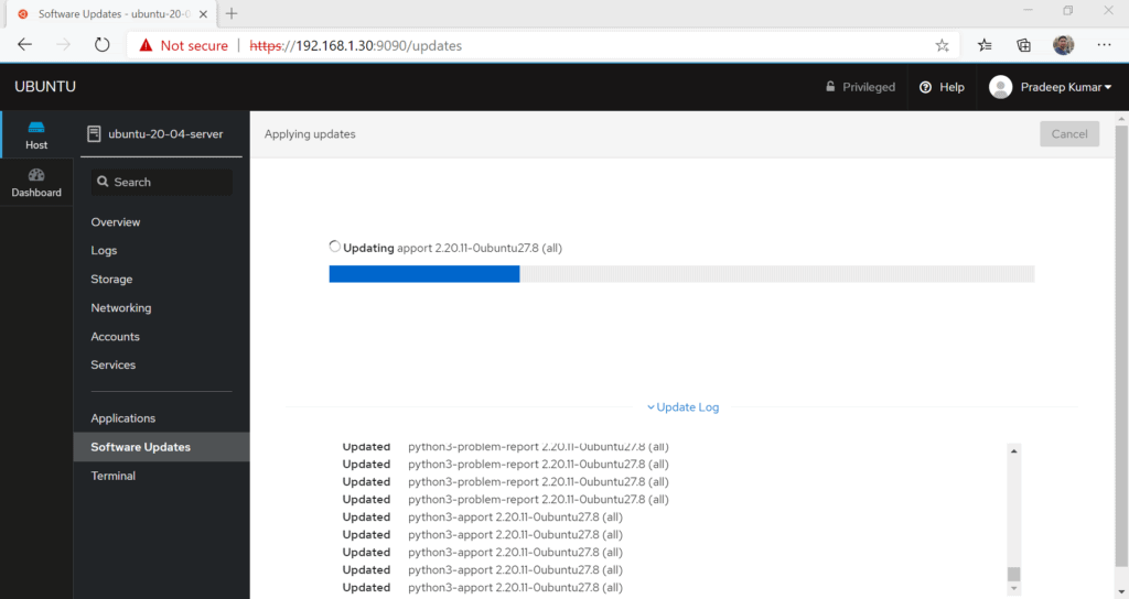 Apply-Updates-Cockpit-Ubuntu-20-04