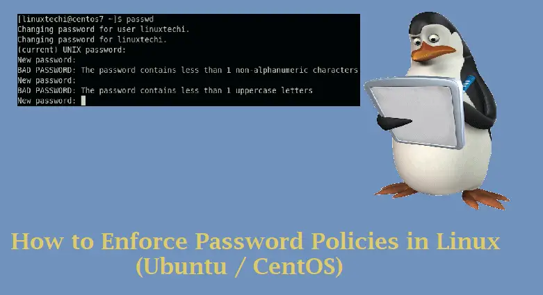 Enforcing a good password policy on Amazon Linux 2