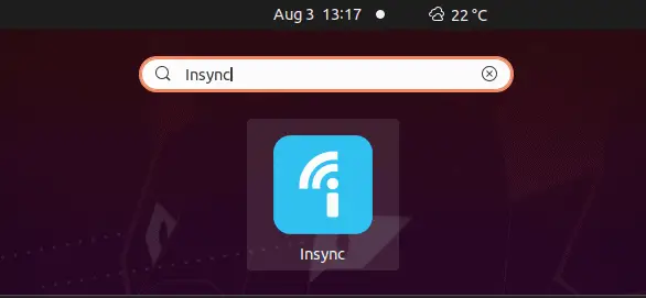 Search-insync-gnome-dash-ubuntu20-04