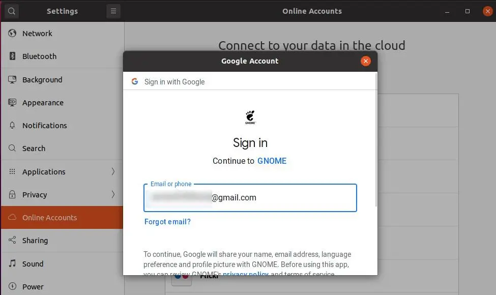 Signin-gmail-for-gnome-access-ubuntu-20-04