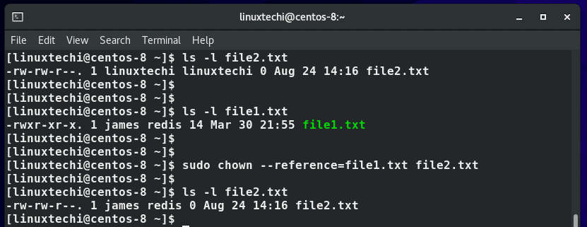 linux-chown-reference-command-example