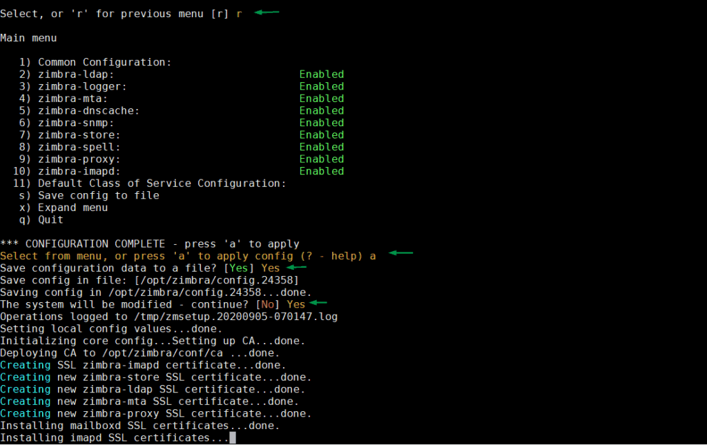 Apply-Changes-Zimbra-Installation-CentOS8