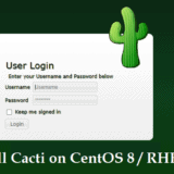 Install-Cacti-CentOS8-RHEL8
