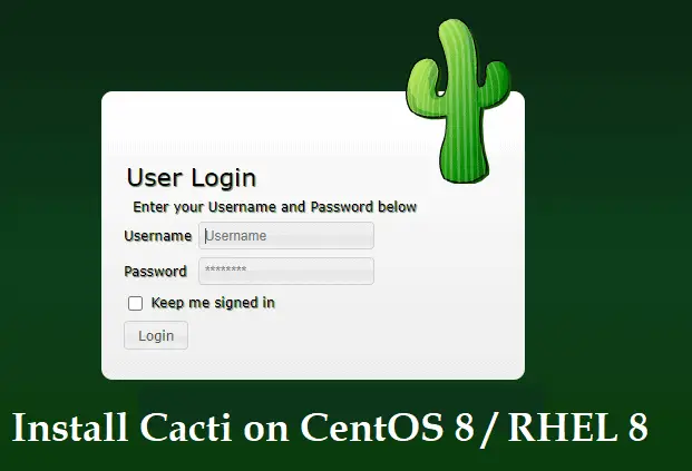 Install-Cacti-CentOS8-RHEL8