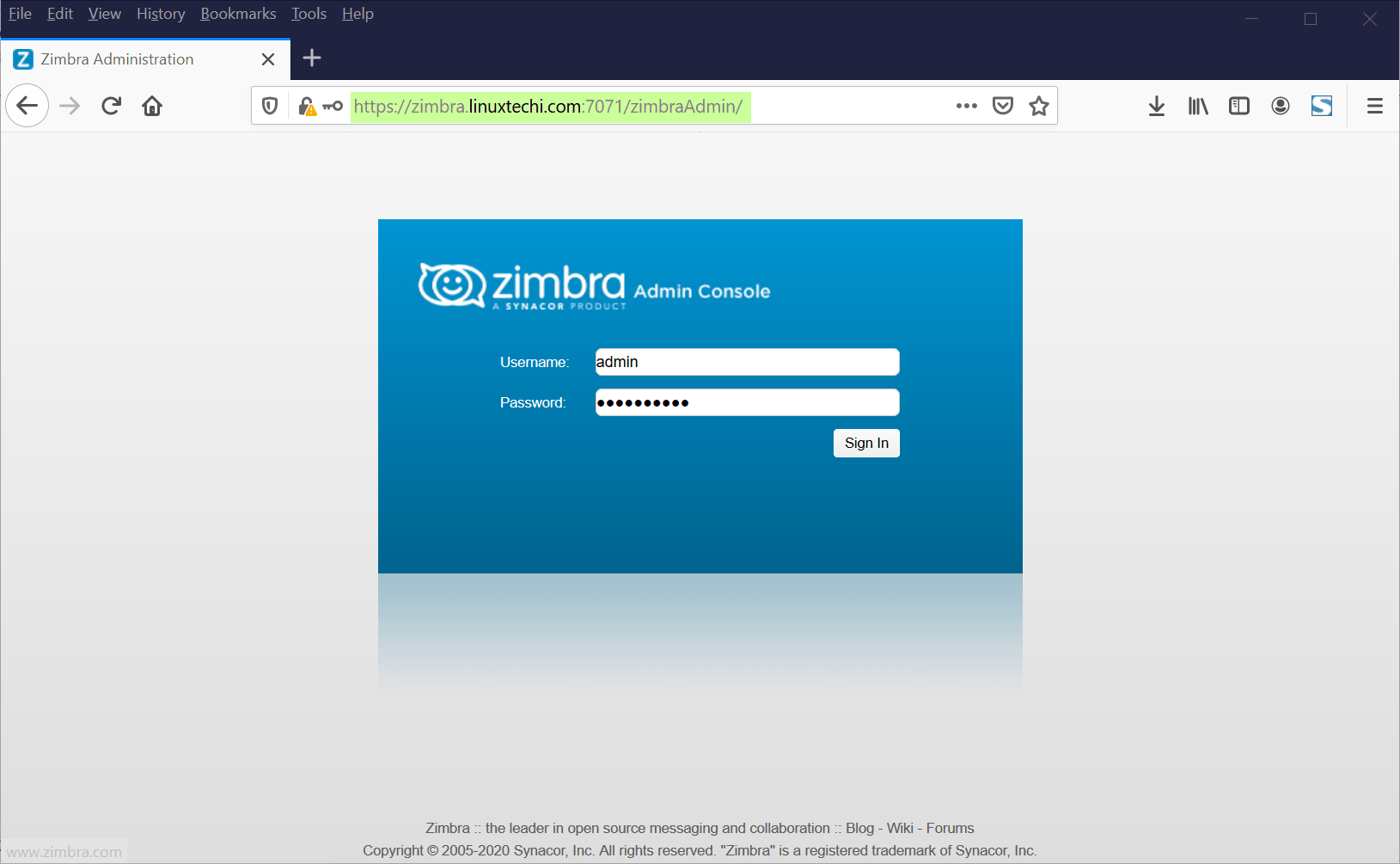 Zimbra: Howto de instalação do Zimbra 8.8.15 LTS (OSE) no  Centos/Redhat/OracleLinux 8 – Pensando Linux