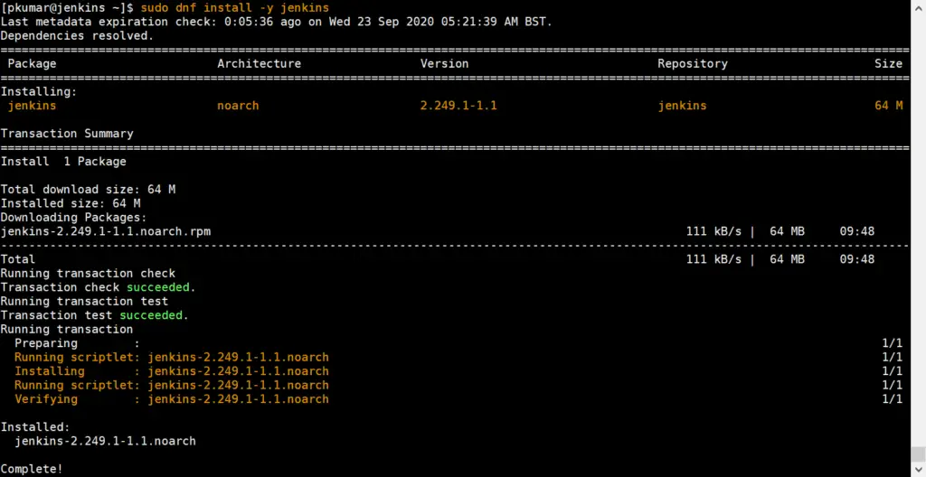 dnf-install-jenkins-centos8