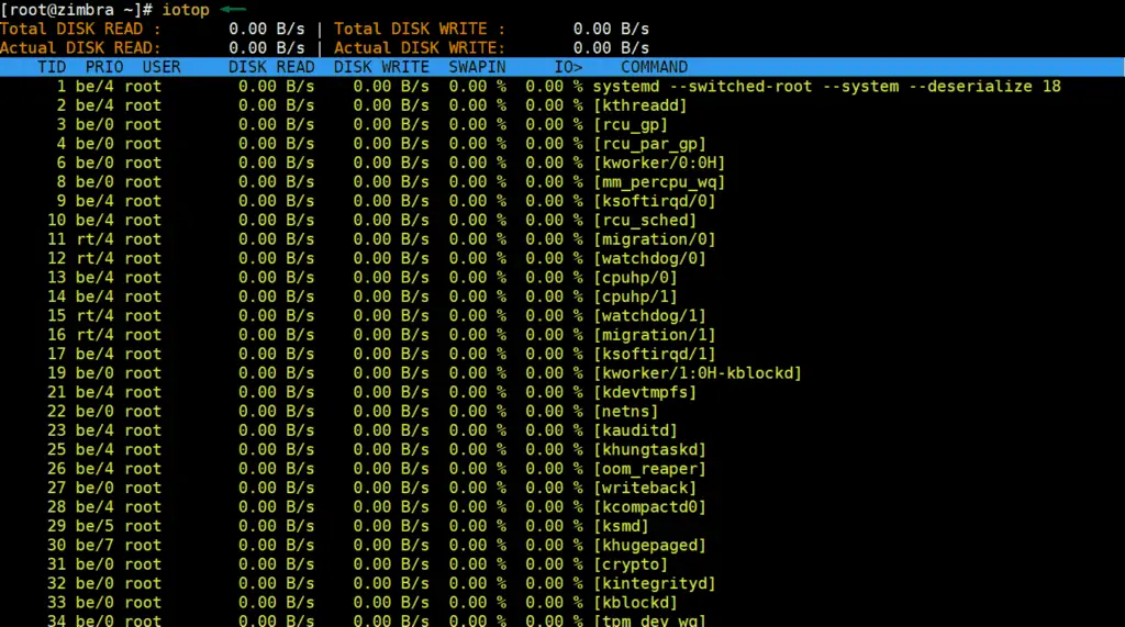 iotop-command-line-output-linux