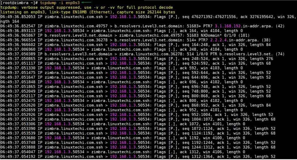 tcpdump-command-line-tool-linux