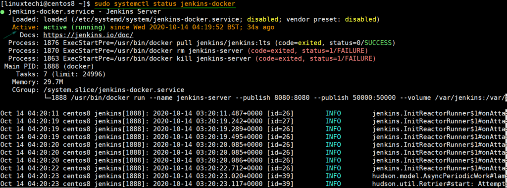 Jenkins-Service-Status-CentOS8