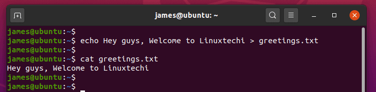 Redirect-output-echo-command-linux