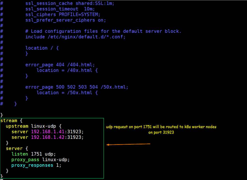 UDP-NGINX-Configuration-Linux