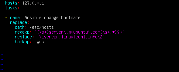 Change-hostname-with-ansible
