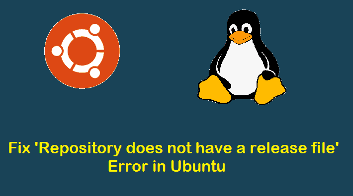 Fix-Repository-Release-Error-Ubuntu-Linux