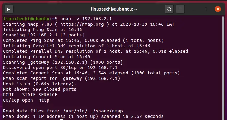 nmap-verbose-output